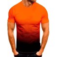 thumbnail image 1 of "Xishao Ropa Interior Hombre Camiseta Hombre Manga Corta Sección Delgada De Verano Suelta Cien Hombres De Manga Corta Serie Degradada De Adolescentes Camiseta De Cuello Redondo Impresa" Xishao ropa, 1 of 2