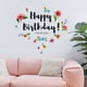 thumbnail image 3 of Vinilos decorativos de feliz cumpleaños para la pared del salón o dormitorio | Arte mural autoadhesivo | Pegatinas murales removibles para la decoración del hogar, la habitación infantil y fiestas, 3 of 6