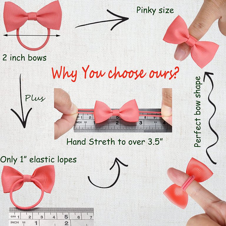 Baby hair sale ties with bows