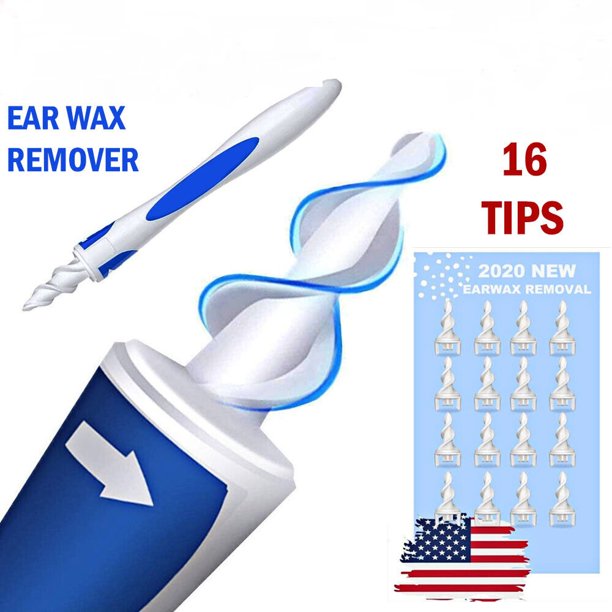 Ear Cleaner Ear Wax Removal Remover Cleaning Tool Kit Spiral Tip Picker