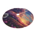 thumbnail image 2 of KLL Christmas Tree Skirt,Party Decorations Farmhouse for Christmas Decorations Holiday Party 36" -Dreamy Dandelion Sunset, 2 of 6