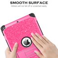 thumbnail image 4 of Funda para Tablet YINLAI iPad 10.2" 9ª 8ª 7ª Generación Rosa Brillante, 4 of 9