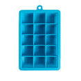 thumbnail image 1 of Ice Cube Trays - Ice Cube Mold Square Shape Ice Tray Fruit Ice Cube Ice Cream Maker Kitchen, 1 of 5