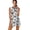 Black Butterfly, variant on Forest Camo Hunting Deer Print Women's Golf Dress V-Neck Sleeveless Soft Athletic Dresses Soft 2 Pieces Lightweight Workout Outfits with Pockets and Shorts, 2XL