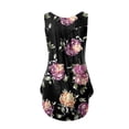 thumbnail image 4 of Up to 65% Off Women Fashion Summer Sexy Sleeveless Printing Light Loose Ventilation T-Shirt Tank Tops for Women 2024 Women Plus Size Tank Tops, 4 of 5