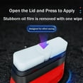 thumbnail image 3 of Qifor Glass Cleaner, Qifor Oil Film Cleaner, Car Oil Film Cleaner, Q4 Glass Guard, Q4 Glass Cleaner, Windshield OilFilm Remover, OilFilm Cleaning Brush for Car Windows and Windshields (2), 3 of 9