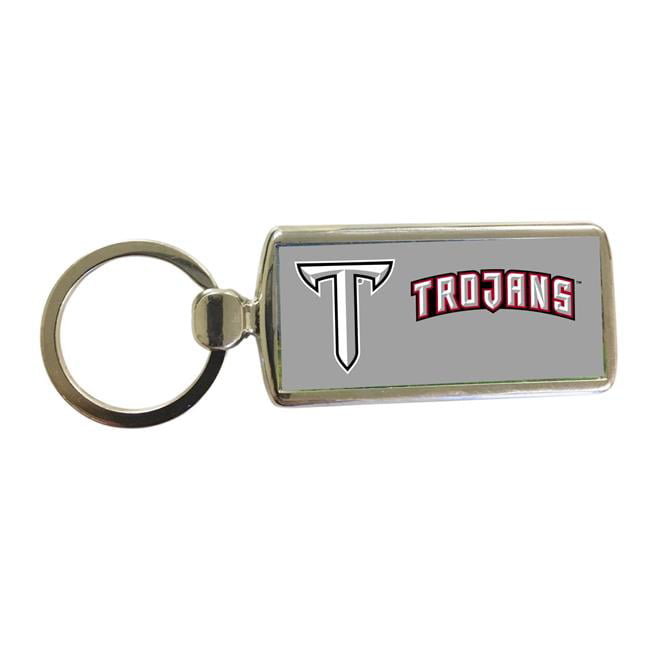 R and R Imports Troy University Trojans Cloth Lanyard Key Chain 2-Pack 