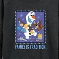 thumbnail image 3 of Frozen 2 - Olaf Family Is Tradition - Women's Lightweight French Terry Long Sleeve Shirt, 3 of 5