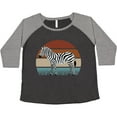 thumbnail image 3 of Inktastic Zebra Safari Animal Sunset Women's Plus Size T-Shirt, 3 of 5