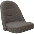 thumbnail image 3 of Swivel Metal Extra Tall Bar Stool 34" Seat - M-235 WB - Mojave Gray - Black, 3 of 3