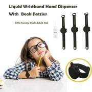 Phyboom Practical Kitchen Cleaner 3pc Adult Kid Liquid Wristband Hand Dispenser Handwash Gel With Whole Sanitizing(Buy 2 Get 1 Free)