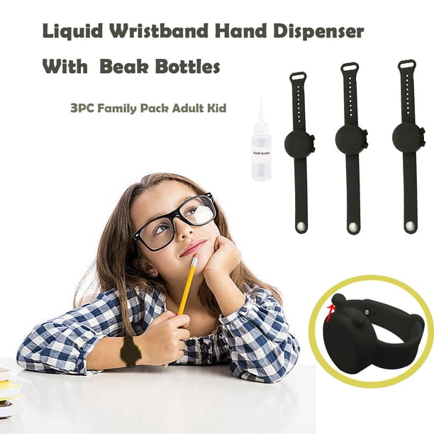 Dispensador Gel Lavamanos Ganfancp 3Pc Adulto Niño con Desinfectante Integral
