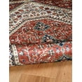 thumbnail image 4 of Linon Emerald Red and Navy 5' x 7' Area Rug, 4 of 9