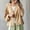 Khaki, variant on TMOYZQ Womens Cardigan Oversized Cotton Linen Blazer Casual Long Sleeve Spring Summer Jackets