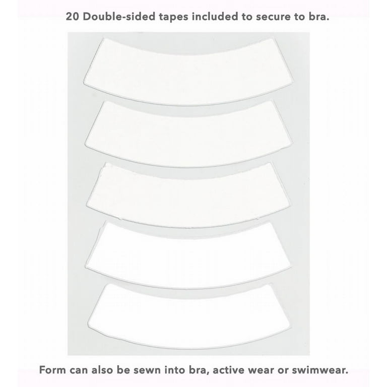 Braza Swimwear Mastectomy Foam Breast Foam Bra Insert Pads - Size
