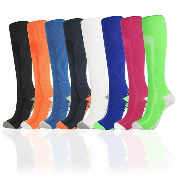 Yoyauz Men's and Women's Cycling Compression Socks - Best for Running, Sports, Cycling - 15-20 mmHg