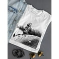 thumbnail image 3 of Trash Moais T-Shirt Women -Wilfred Hildonen Designs, Female XX-Large, 3 of 4