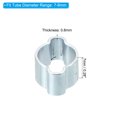 thumbnail image 2 of Unique Bargains 30 Pack 7-9mm Double Ear Hose Clamp, Galvanized Steel Crimp Rings, 2 of 6