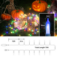 thumbnail image 4 of Magshion 2 Pieces Multicolor Tree Lights with Timer and 8 Mode Controller, Reusable Halloween and Christmas 75Ft String Light with 200 Irreplaceable Bulbs, Outdoor Transformer (30V/6W), 4 of 9