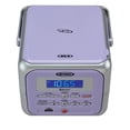 thumbnail image 2 of Reproductor de CD estéreo portátil Boombox Jensen CD-660 Lavender, 2 of 6