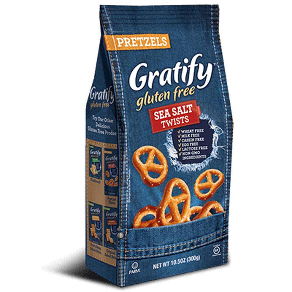 Gratify Gluten Free Pretzel Twists, 14.1 Oz.