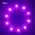 thumbnail image 2 of Luces decorativas 50 Uds. Billuyoard mini luces rosas navideñas impermeables, 2 of 6