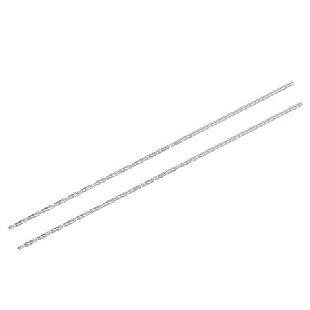 

Uxcell 6542 High Speed Steel Twist Drill Bit 1.8mm Drill Diameter 160mm Length 2Pack