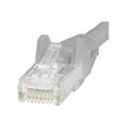 thumbnail image 2 of StarTech 15ft CAT6 Ethernet Cable - Gray CAT 6 Gigabit Ethernet Wire -250Mhz 100W PoE RJ45 UTP Network Patch Cord Snagless with Strain Relief (N6PATCH15GR), 2 of 3