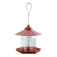 thumbnail image 3 of Hanging Bird Feeder Large Capacity Bird Feeder for Backyard Yard Garden Brown, 3 of 10