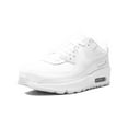 thumbnail image 4 of NIKE GRADE SCHOOL Air Max 90 Leather GS Triple "Triple White" CD6864 100 from Stadium Goods, 4 of 8