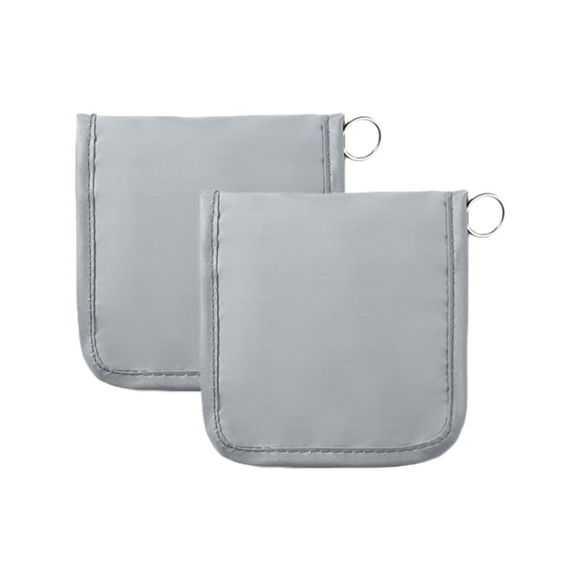 Leodye 1PCS Mini Kit de Premiers Secours Portable Vide Compact Sac de Rangement pour Médicaments d'Urgence Camping Randonnée Extérieur -5.1x4.7x0.79 Po