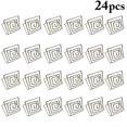 thumbnail image 1 of Coofit 24PCS Place Porte-Cartes Métal Créatif Porte-Cartes Numéro de Table Stand, 1 of 10