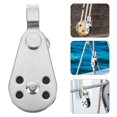 thumbnail image 2 of 4PCS Heavy Duty Stainless Steel Nylon Marine Pulley Blocks Kit for Kayak and Boat Accessories Ideal for Outdoor Water Sports and Marine Use, 2 of 4