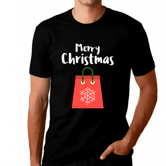 Men’s Christmas Shirt – Festive Holiday Tee , Funny & Casual for Holiday Parties and Family Gatherings