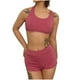 thumbnail image 2 of Trajes de baño tankini para mujer, moda, cómodo, estampado, bikini, traje de baño de color liso para mujer, conjuntos de bikinis, traje de baño de dos piezas para mujer, 2 of 5