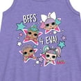 thumbnail image 2 of LOL Surprise! Dolls - BFFS 4 EVA - Besties - Toddler & Youth Girls A-line Dress, 2 of 4