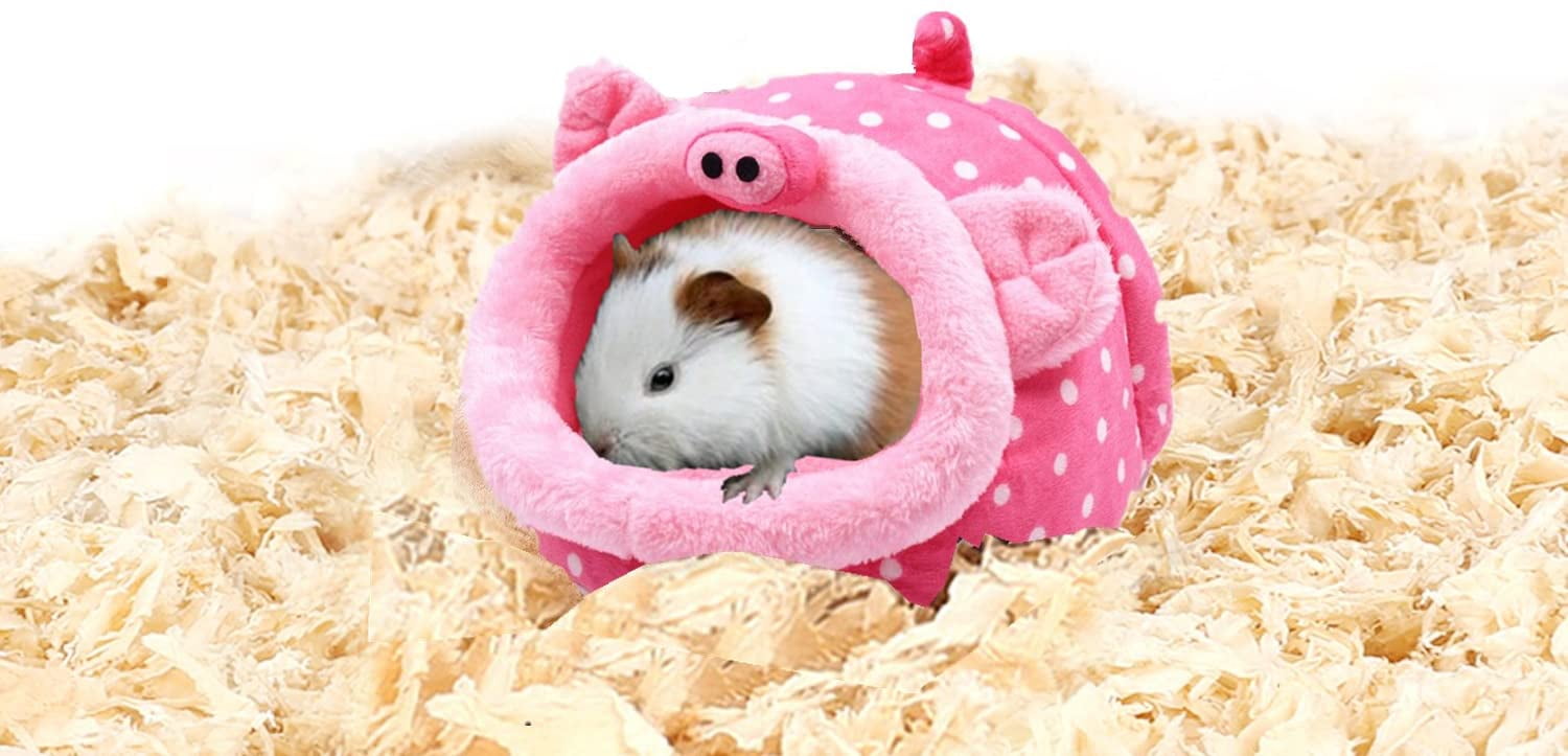  iplusmile 10 Packs Hamster Cotton Ball Cotton for Pet Colored  Cotton Balls Pet Bed Mat Toy Pets Pet House Warm Cushion Hamster Cage  Filler Hamster Bedding Critters Bed Cotton Winter 