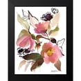 thumbnail image 2 of Talent, Kelley 12x14 Black Modern Framed Museum Art Print Titled - Bohemians Blossoms II, 2 of 5