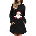 thumbnail image 1 of Sudaderas Navideñas de Cuello Redondo Para Mujer, Blusas Cortas de Manga Larga Holgadas Con Estampado Informal A La Moda, Blusa Sin Capucha Odeerbi ODB192582, 1 of 7