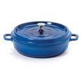 thumbnail image 1 of Heiss® Energy-Efficient Cast Aluminum Braiser Pan / Casserole Dish, 3 Quart, Blue, 1 of 4