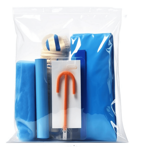 Extra Large 3.5 Gallon Storage Bags, Clear Freezer Bags 16" x 18", Heavy-Duty Reusable Plastic Bag for Clothes, Traveling, Moving,  2-mil Thick (Pack of 12)