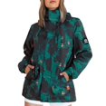 thumbnail image 1 of ManxiVoo Veste Élégante pour Femme Résistante à l'Eau Respirante Coupe-Vent de Printemps pour Usage Quotidien Mode de Rue Taille TG Vert, 1 of 6