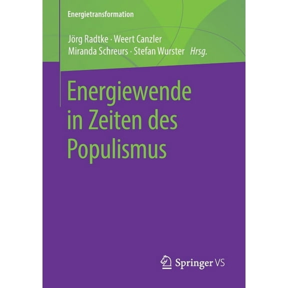 Energietransformation Energiewende in Zeiten Des Populismus, (Paperback)