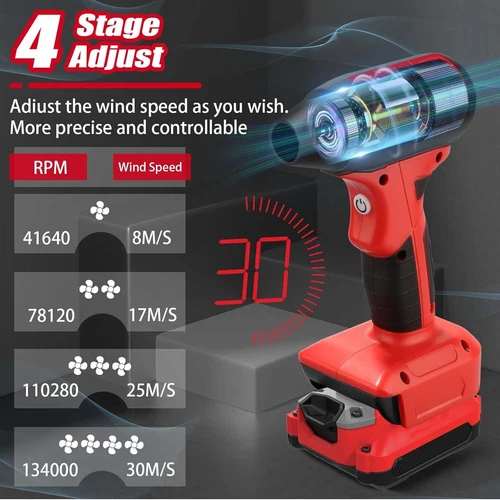 Electric Jobsite Air Blower for Craftsman Battery Cordless Leaf Blower Handheld