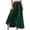 Green, variant on Purcolt Maxi Satin Silk Skirts for Womens High Waisted Elastic Long A-Line Skirt Summer Soft Party Flowy Skirts with Pockets