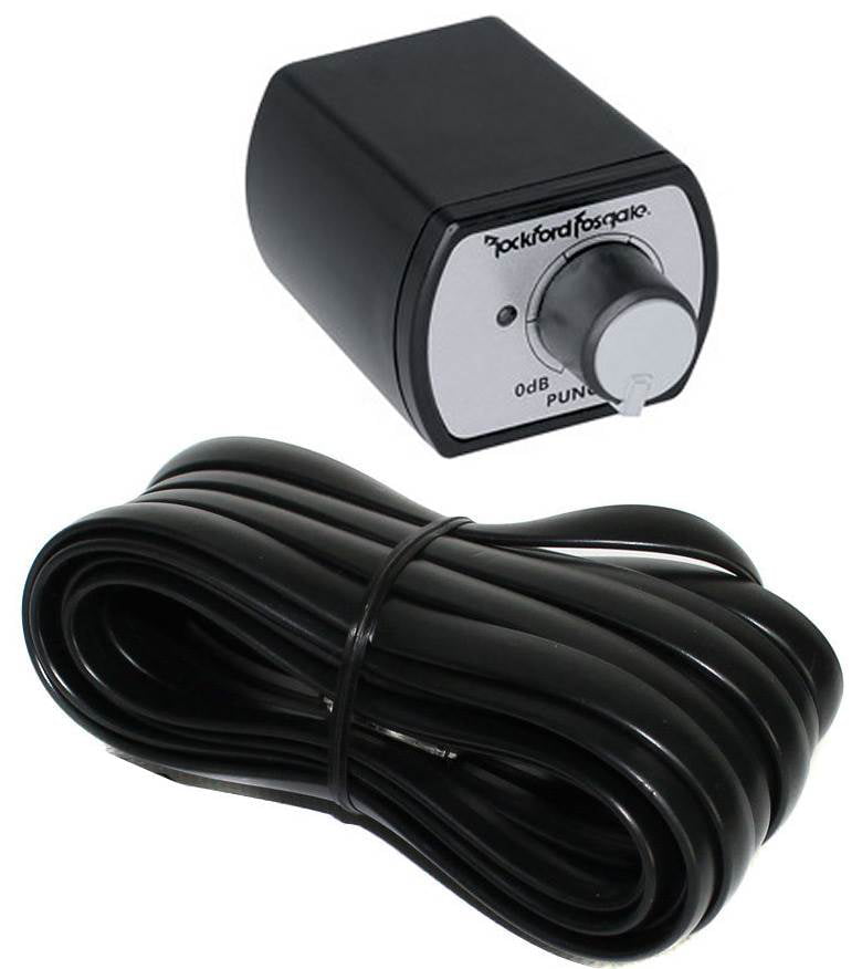 Rockford Fosgate PEQ Wired Remote Bass and Treble Knob EQ for Punch Amps