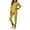 Yellow A, variant on THDHVS Girls 2 Piece Outfits,Unisex Youth Colorblock Ribbed Long Sleeve Top Patch Cuffed Jogger Pants Pajama 2 Piece Set,Girls Fall Outfits Yellow 7-8 Years