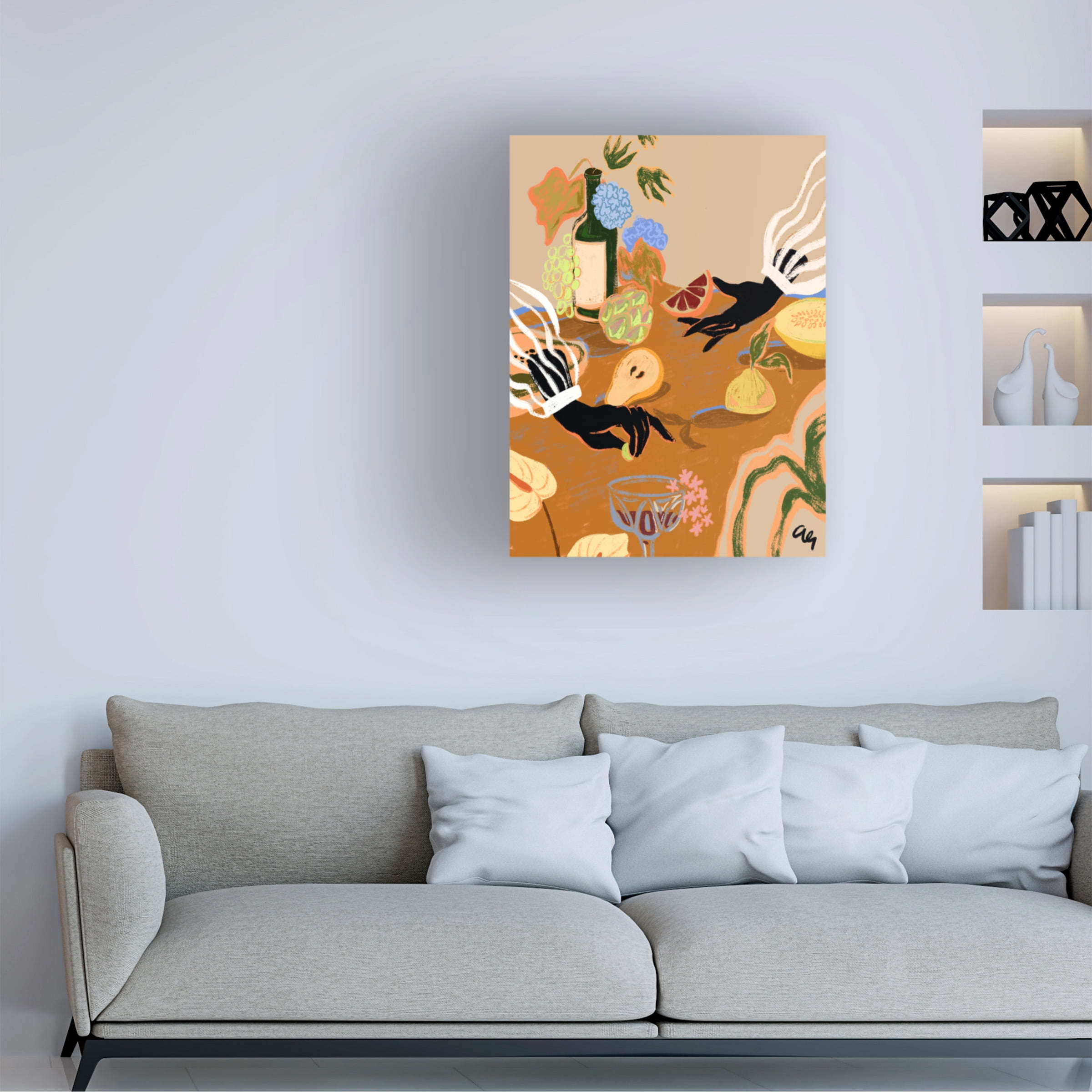 Arty Guava 'Handful of Love' Canvas Art