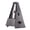 Silver, variant on Riousery Universal Pyramid Mechanical Metronome ABS Material for Guitar Violin Piano Bass Musical Instrument Practice Tool for Beginners, Accurate 40-208 bpm, Black