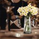 thumbnail image 4 of Ramo minimalista de narcisos Flores de seda y plástico Salón Mesa de comedor Pequeño adorno para el hogar de estilo fresco, 4 of 4